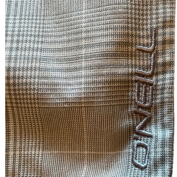 O’Neill Paramount 2 Gray Tweed Print 10” Shorts Size 28 - Picture 2 of 8